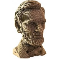 5CULT Пазл3D   Бюст. Линкольн  Россия