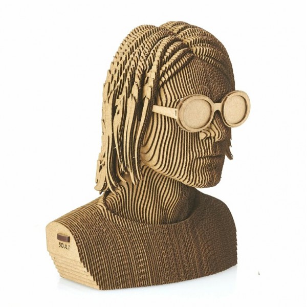 5CULT Пазл3D   Бюст. Кобейн  Россия