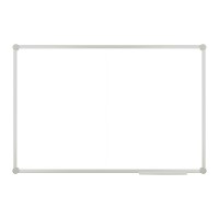 Доска магнитная -маркерная 60x90см алюминиевая рамка Slim, полочка  OfficeSpace  343753