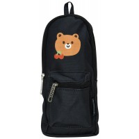 Пенал мягкий 1 отделение 21х4х9см Милый медвежонок черный ПВ-МД SchoolФормат 10/100 247924 Пенал мягкий 1 отделение 21х4х9см Милый медвежонок черный ПВ-МД SchoolФормат 10/100 247924