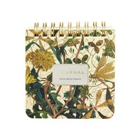 Блокнот 60 листов А6 90х90 линия, гребень Pocket journal Summer Greens бежевая бумага, 80г/м2 3-649/07 Bruno Visconti 24/96
