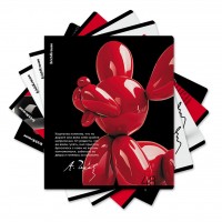 Тетрадь 48 листов А5+ 170х203 клетка Balloon Dog ламинация софт-тач, выборочный УФ-лак, MIX-PACK, 60г/м2 63306 ErichKrause 5/100 Тетрадь 48 листов А5+ 170х203 клетка Balloon Dog ламинация софт-тач, выборочный УФ-лак, MIX-PACK, 60г/м2 63306 ErichKrause 5/100