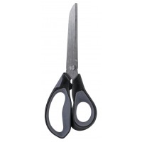 Ножницы канцелярские 21см сталь, серый, блистер 1485109 Deli 12/144 E77762Grey