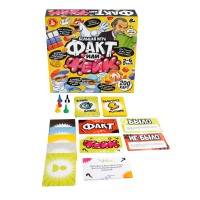 ДесятоеКорол Игра 207 КарточнИгра Факт или Фейк. Большой микс 05598 Россия