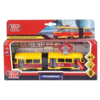 Технопарк Игрушка Машина Трамвай с гармошкой 19 см, металл, свет, звук, инерционная SB-18-01WB(IC) Китай Технопарк Игрушка Машина Трамвай с гармошкой 19 см, металл, свет, звук, инерционная SB-18-01WB(IC) Китай