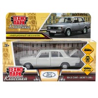 Технопарк Игрушка Машина Lada ВАЗ - 2105 1997 серебристая 12 см, металл, инерционная 2105-12-GY Китай Технопарк Игрушка Машина Lada ВАЗ - 2105 1997 серебристая 12 см, металл, инерционная 2105-12-GY Китай