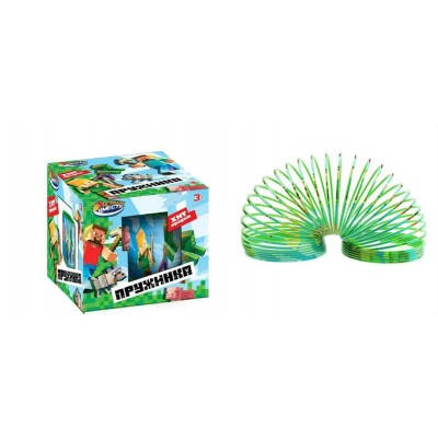 Играем вместе Игрушка   Пружинка - радуга. Майнкрафт 2108Z053-R9 Китай