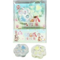 NoName Игрушка   Набор. Сквиш - мялка. Лапка мини прозрачная LI478 Китай 2 шт, ассортимент