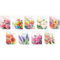Мир открыток/Набор малышек. Цветы/3-69-002/27 шт, ассортимент Мир открыток/Набор малышек. Цветы/3-69-002/27 шт, ассортимент
