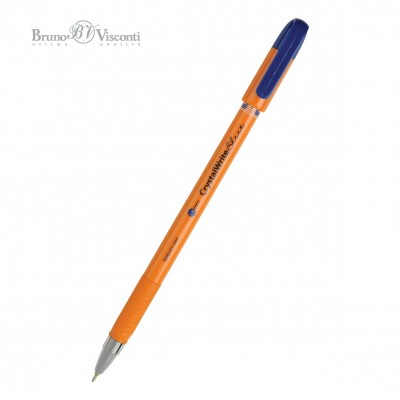 Ручка шариковая CrystalWrite Summer синяя 0,38мм 20-0404/31 Bruno Visconti 50/1200