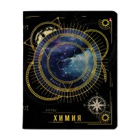 Тетрадь предметная 48 листов А5 клетка Созвездие Химия 60г/м2, золотая фольга 7-48-1335/06 Альт 20/60