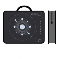 Папка на молнии А4 33х26см пластиковая с ручками Astronomia расширение 7,5см ПМ-А4-26 Пчелка