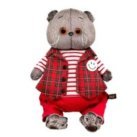 Budi Basa Игрушка   Кот Басик. В красно - белом комплекте/мягкая, 22 см Ks22-260 Россия