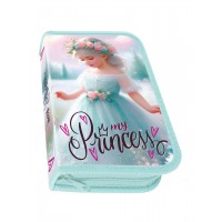 Пенал 1 отделение 19x11,5см Принцесса ПО-02 Пчелка