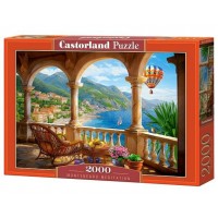 Castor Land Пазл 2000  Отдых в Черногории C-200979 Польша