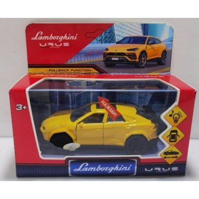 Технопарк Игрушка   Машина. lamborghini urus/12 см, металл, свет, звук, инерционная 2312C0055-R Китай