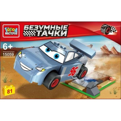 ГородМастеров Игрушка 81 Конструктор. Безумные тачки/81 дет 15059-ZH Китай ГородМастеров Игрушка 81 Конструктор. Безумные тачки/81 дет 15059-ZH Китай