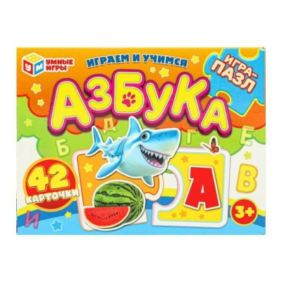 Умные игры Игра 42 ИграПазл Азбука  Россия