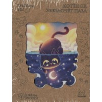 DreamWoods Пазл 105 ФигурнПазлы Котенок Звездочет/дерев Р-067 Россия
