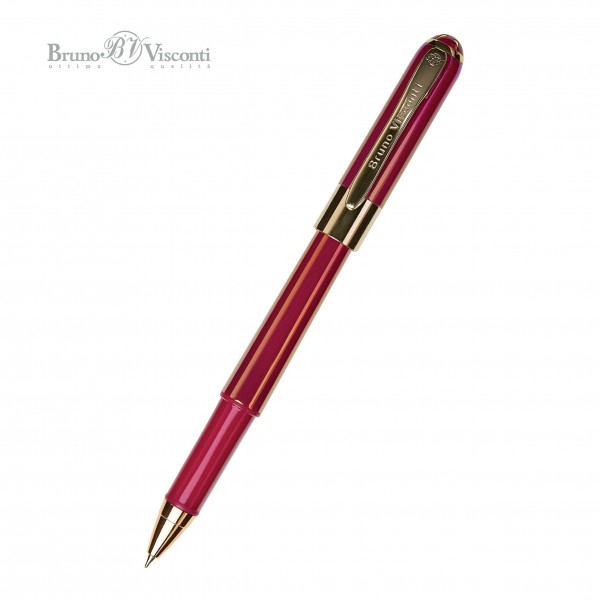 Ручка подарочная шариковая Monaco Pearl синяя 0,5мм пурпурный корпус 20-0125/83 Bruno Visconti 12/288