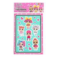 Наклейки бумажные А5 Лол Stickl-121542 МультиАрт Наклейки бумажные А5 Лол Stickl-121542 МультиАрт