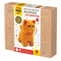 Фигурка из шерсти Котик 05590 ДесятоеКорол