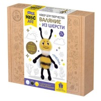 Фигурка из шерсти Пчелка 3 цвета 05404 ДесятоеКорол