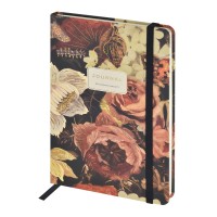 Книжка записная 100 листов А5 линия, твердая обложка Megapolis jurnal Lush bouquet бежевая бумага, на резинке, 70г/м2 3-479/04 Bruno Visconti 8/48 Книжка записная 100 листов А5 линия, твердая обложка Megapolis jurnal Lush bouquet бежевая бумага, на резинке, 70г/м2 3-479/04 Bruno Visconti 8/48