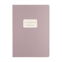 Тетрадь 40 листов А5 клетка Monocolor пыльная роза моранди 70г/м2 7-40-1366/04 Bruno Visconti 24/144