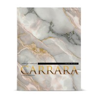 Тетрадь 80 листов А5 на кольцах, клетка, твердая обложка Carrara глянцевая ламинация 60г/м2 7-80-081/37 Bruno Visconti