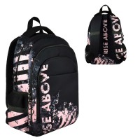 Рюкзак  31х44х16см Дерзкий розовый полиэстер, 1 отделение, уплотненная спинка и дно 68254 Феникс