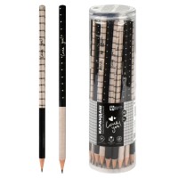 Карандаш чернографитный HB Лав-клетка 3-гранный, заточенный, ассорти 67808 Феникс 36/1800 Карандаш чернографитный HB Лав-клетка 3-гранный, заточенный, ассорти 67808 Феникс 36/1800