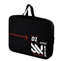 Папка для тетрадей А4 34,5х26х7см на молнии Техно 1 отделение, с ручками 69322 Феникс 24/48