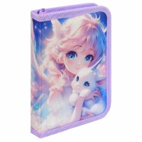 Пенал 1 отделение 13,3х20х3,5см Девочка и единорог 68892 Феникс 24/48 Пенал 1 отделение 13,3х20х3,5см Девочка и единорог 68892 Феникс 24/48