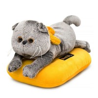 Budi Basa Игрушка   Кот Басик Baby на подушке/мягкая, 19 см Kl19-001 Россия