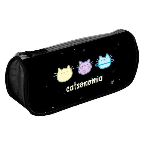 Пенал мягкий 1 отделение 20x9,5х4,5см Catsonomia печать на ткани, объемный К-71 Пчелка