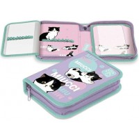 Пенал 1 отделение 20х14см Мяуччи 2 откидные планки NPk_74296 Хатбер  089935 Пенал 1 отделение 20х14см Мяуччи 2 откидные планки NPk_74296 Хатбер  089935