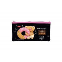 Пенал 1 отделение мягкий 20,5х11см Кофейные коты Npk_63229 Хатбер  090522