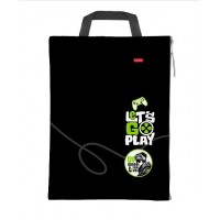 Папка для тетрадей А4 25,7х34,4см Let`s go play с ручкой NSm_354125 Хатбер  091223