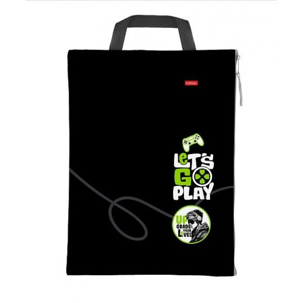 Папка для тетрадей А4 25,7х34,4см Let`s go play с ручкой NSm_354125 Хатбер  091223