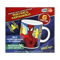 Роспись Кружка Супергерой краски, кисточка MUG-PAUK1 МультиАрт