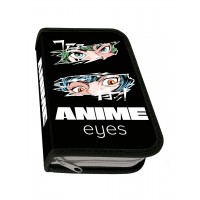 Пенал 1 отделение 19x11,5см Глаза ПО-02 Пчелка