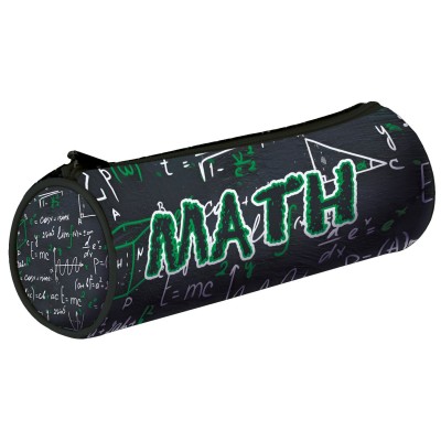 Пенал мягкий 1 отделение 20,5х6,5см тубус Math печать на ткани ПТ-221 Пчелка