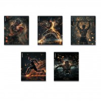 Тетрадь 48 листов А5+ 170х203 клетка Keep Fit 60г/м2 63297 ErichKrause 5/100