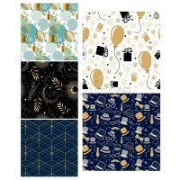 Миленд/Бумага упаковочная. Современная коллекция/700 х 1000/УБ-8940/ассортимент