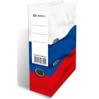 Папка регистратор 75мм А4 Триколор ламинированная AF0804-01 Lamark 10/50 128/733318