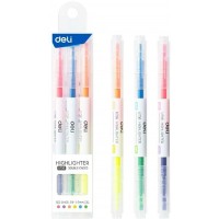 Маркер текстовой Набор 6 цветов скошенные, 2-сторонние 2073455 Deli 24/288 EU736 Маркер текстовой Набор 6 цветов скошенные, 2-сторонние 2073455 Deli 24/288 EU736