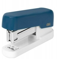 Степлер №24 25 листов 24/6, 26/6 синий, блистер Deli EM330-BL Степлер №24 25 листов 24/6, 26/6 синий, блистер Deli EM330-BL