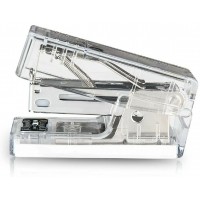 Степлер №24 Мини 12 листов Nusing 24/6 26/6 прозрачный, с антискользящей вставкой 2052661 Deli ENS083F Степлер №24 Мини 12 листов Nusing 24/6 26/6 прозрачный, с антискользящей вставкой 2052661 Deli ENS083F