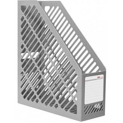 Лоток вертикальный 90мм серый 2053185 Deli  E9842-GREY